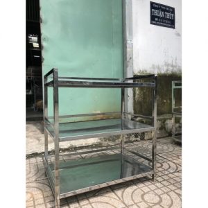Kệ Inox 3 tầng 500 x 800mm